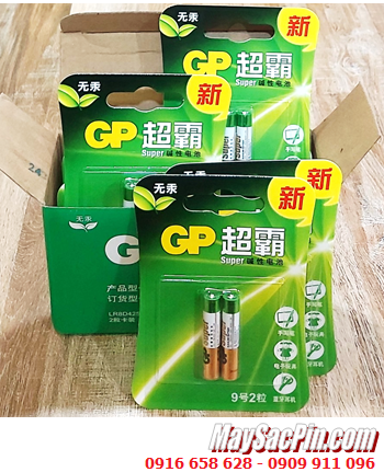 COMBO 01 HỘP 10vỉ Pin AAAA 1.5v Alkaline GP MN2500/E96/LR8D425 _Giá chỉ 779.000/Hộp